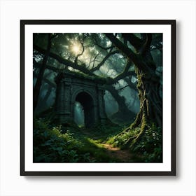 Forest 39 Art Print