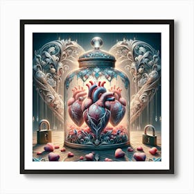 Jar of Hearts Art Print