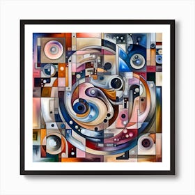 Abstract Painting 5 Poster