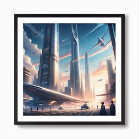 Vertiscape Art Print