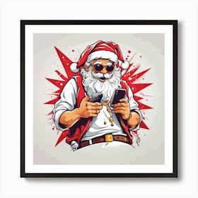 Santa Claus Art Print