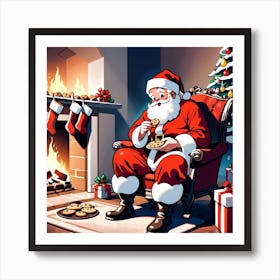 Christmas Santa Poster