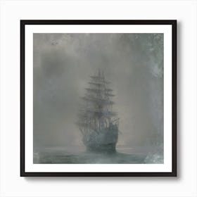 Ghost Ship I Art Print
