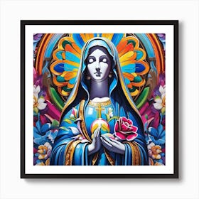 Virgin Mary 17 Art Print