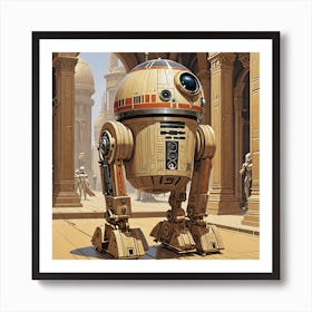 Star Wars Bb-8 Art Print