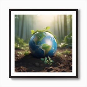 Earth Stock Videos & Royalty-Free Footage 1 Art Print