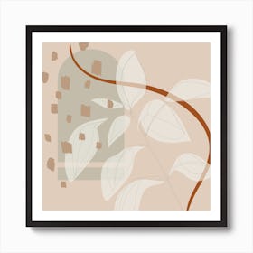 Follow The Tendril Minimal Art Print