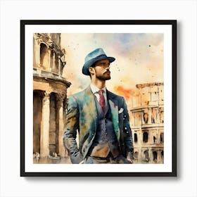 Italian Gentleman (1) Art Print