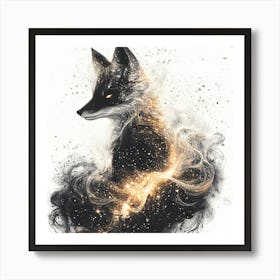 Fox Canvas Print 1 Art Print