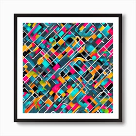 Abstract Pattern 3 Art Print