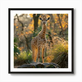 Giraffe 108 Art Print