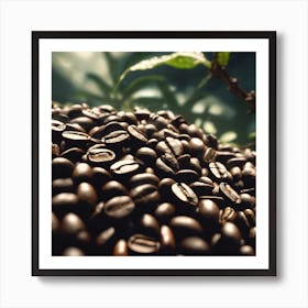 Coffee Beans 55 Art Print