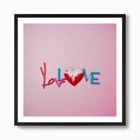 Love Stock Videos & Royalty-Free Footage 1 Art Print