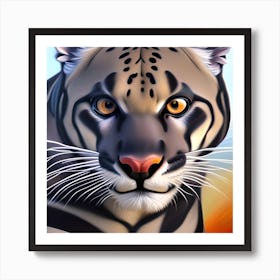 Beautiful Feline Wildlife Art Print