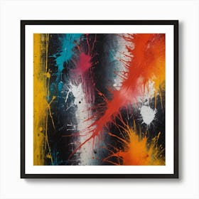 Abstract Painting 187 Art Print