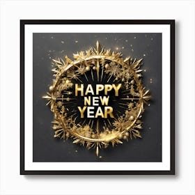 Happy New Year 33 Art Print