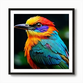 Colorful Bird 2 Art Print