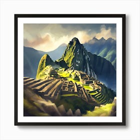 Machu Picchu Art Print