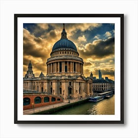 St Paul'S Cathedral Art Print