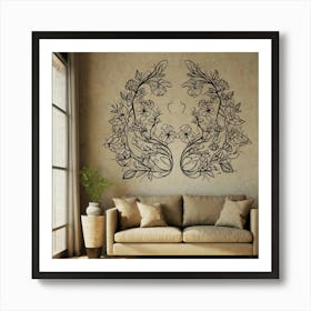 Peacock Wall Art Art Print