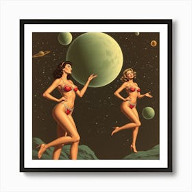 Venus And Venus Art Print