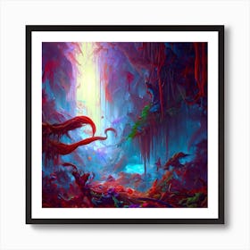 Chaos And Courage Art Print