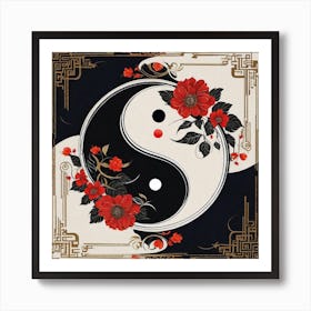 Yin Yang 35 Art Print