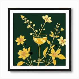 Glass Of Wine Art Print