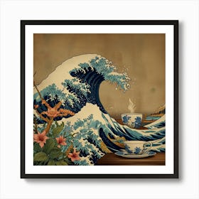 Great Wave Off Kanagawa 1 Art Print