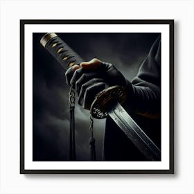 Katana Art Print