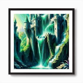 Fairytale Castle Art Print