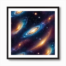 Galaxy Art Print