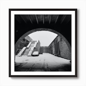 Tunnel Under The City Art Print