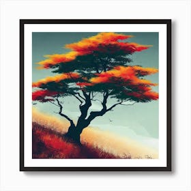 Autumn Tree 17 Art Print