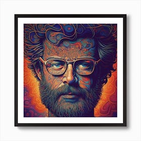 Terence McKenna Art Print