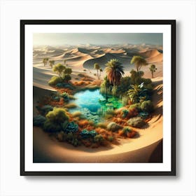 Desert Landscape 1 Art Print