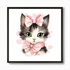 Cute Kitten 3 Art Print