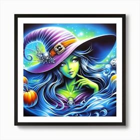 Halloween Witch 1 Art Print