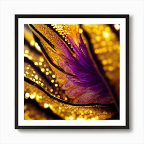 Golden Lily Art Print