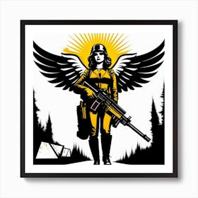 War angel 2 Art Print