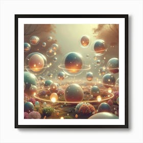 Spheres Art Print