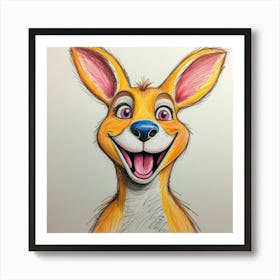 Kangaroo 29 Art Print