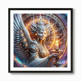 Angel Of Light 37 Art Print