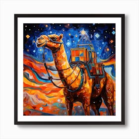 Camel Art Print