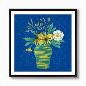 New England Wildflowers Art Print