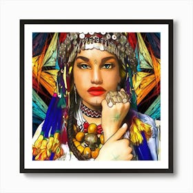 Standard Moroccan Amazigh, also known as Standard Moroccan Tamazight or Standard Moroccan Berber, is a standardized language developed by the Royal Institute of Amazigh Culture (IRCAM) in Morocco. It combines features from three major Amazigh languages in Morocco: Art Print