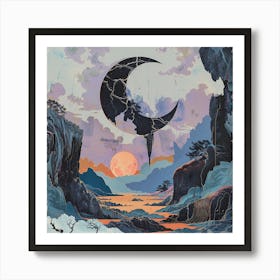 'The Moon And The Stars' 1 Art Print