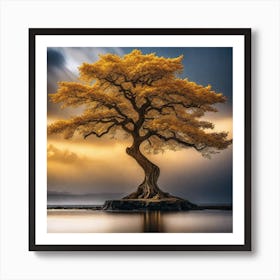 Lone Tree 24 Art Print