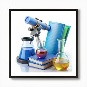 Science Lab Art Print