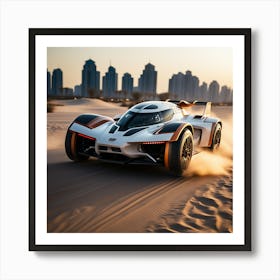 Hyundai Sports Car Poster